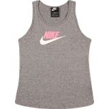 XXL Linnen Barnkläder Nike Jersey Tank Top Kids - Carbon Heather/Sunset Pulse