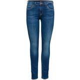 Only Kendell Regular Ankle Skinny Fit Jeans - Blue/Medium Blue Denim