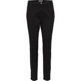 Chinos - Dam Byxor Selected Miley Tapered Fit Chinos - Black