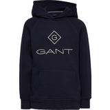 Gant hoodie barn Barnkläder Gant Lock-Up Sweat Hoodie - Evening Blue (906760-430)