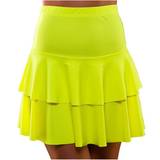 Kjolar - Tidstypiska Dräkter & Kläder Wicked Ruffle Skirt Neon Yellow