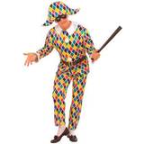 Cirkus & Clowner - Unisex Dräkter & Kläder Widmann Harlequin Costume