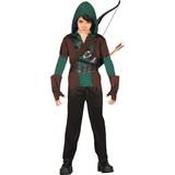 Medeltid - Tecknat & Animerat Maskeradkläder Fiestas Guirca Robin Hood Archer Costume