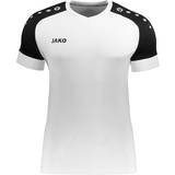 JAKO Champ 2.0 Short-Sleeved Jersey Unisex - White/Black