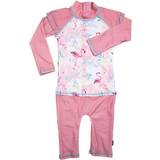 Bebisar UV-dräkter Barnkläder Swimpy UV Suit Flamingo - Pink
