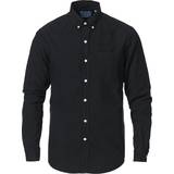 Dam - Oxfordskjortor Colorful Standard Organic Button Down Shirt Unisex - Deep Black