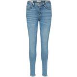 Selected Dam Jeans Selected Super Stretchig Skinny Fit Jeans - Blue/Medium Blue Denim
