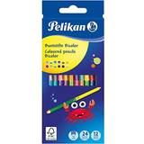 Pelikan Färgpennor Pelikan Buntstifte Bicolur Coloured Pencils 12-pack