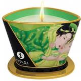 Massageoljor Sexleksaker Shunga Massage Candle Green Tea 170ml