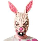 Rosa Maskerad Masker Th3 Party Mask Halloween Kanin Latex