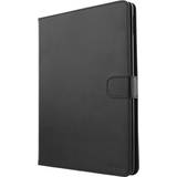 Svarta Surfplattaskal Deltaco Apple iPad 10.2" 2020 Vegan Leather Case