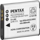 Pentax Kamerabatterier - Li-ion Batterier & Laddbart Pentax D-LI92