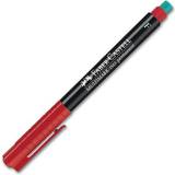 Faber-Castell Multimark Overhead Marker Permanent F Red