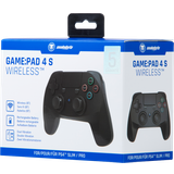 Hörlursuttag - PlayStation 3 Handkontroller Snakebyte 4S Wireless Gamepad (PS4/PS3) - Black