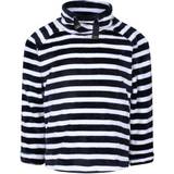 Regatta Sweatshirts Regatta Kid's Heleena Velour Overhead Fleece Light - Navy Stripe