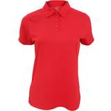 Fruit of the Loom Moisture Wicking Lady-Fit Performance Polo Shirt - Red