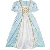 Dräkter - Turkos Maskeradkläder Den Goda Fen Kid's Princess Dress Velvet Light Blue