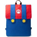 Tryckknapp Ryggsäckar Nintendo Super Mario Backpack - Red/Blue