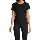 Meshdetaljer - Skinnjackor Kläder Casall Essential Mesh Detail T-shirt - Black