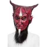 Djävular & Demoner - Unisex Masker Smiffys Bearded Satanic Devil Overhead Mask