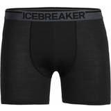 Icebreaker Herr Kalsonger Icebreaker Merino Anatomica Boxer - Black