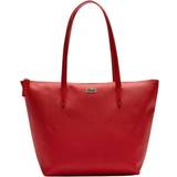 Lacoste Röda Handväskor Lacoste L.12.12 Concept Small Zip Tote Bag - Red