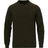 Barbour One Size - Ull Kläder Barbour Patch Crew Sweater - Seaweed Green