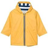 Hatley Regnjackor Hatley Lining Splash Jacket - Yellow with Navy Stripe