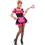 Mellaneuropa Maskerad Dräkter & Kläder Widmann Pink French Maid Costume