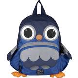 Pick & Pack Ryggsäckar Pick & Pack Owl Shape Backpack - Blue Melange