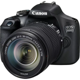 Canon Bildstabilisering Digitalkameror Canon EOS 2000D + 18-135mm IS STM