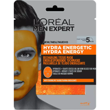 Herr Ansiktsmasker L'Oréal Paris Men Expert Hydra Energetic Tissue Mask