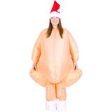Jul - Uppblåsbar Dräkter & Kläder bodysocks Inflatable Turkey Adult Costume
