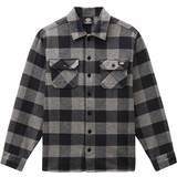 Herr - XXS Skjortor Dickies New Sacramento Shirt Unisex - Grey Melange