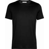 Icebreaker Herr T-shirts Icebreaker Merino Tech Lite II Short Sleeve T-shirt - Black