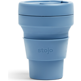 Säker för frys Termosmuggar Stojo Pocket Reusable Termosmugg 35.5cl