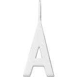 Smycken Design Letters Archetype Charm 16mm A-Z - Silver