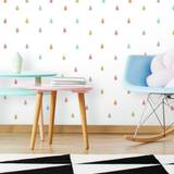 RoomMates Pastel Raindrop Peel and Stick Wall Decals