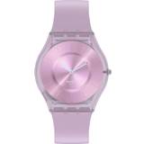 Swatch Lila Armbandsur Swatch Sweet Pink (SS08V100)