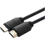 MicroConnect High Speed with Ethernet (4K) Kablar MicroConnect Ultra High Speed HDMI-HDMI 2.0 3m