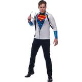 Tecknat & Animerat - Tröjor Dräkter & Kläder DC Comics Adult Superman Photoreal Costume Top