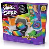 Plastleksaker Magisk sand Spin Master Kinetic Sand Sandisfactory Set
