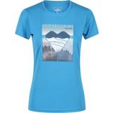 Regatta Women's Fingal V Graphic T-Shirt - Blue Aster