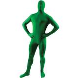 Morphsuit Uppblåsbar Maskeradkläder Morphsuit Second Skin Grön Maskeraddräkt