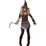 California Costumes Dräkter Maskeradkläder California Costumes Womens Creepy Scarecrow Costume