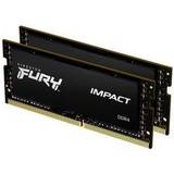 RAM minnen Kingston Fury Impact SO-DIMM DDR4 2666MHz 2x16GB (KF426S15IB1K2/32)