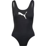 XS Baddräkter Puma Women's 1 Piece Swimsuit - Black