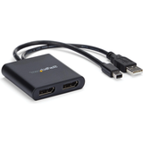 Firewire-kablar StarTech DisplayPort Mini/USB A-2DisplayPort M-F 0.2m