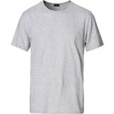 Stenströms T-shirts & Linnen Stenströms Solid Cotton T-shirt - Gray Melange