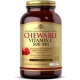 Tranbär Vitaminer & Mineraler Solgar Vitamin C 500mg Chewable Cran Raspberry 90 st
